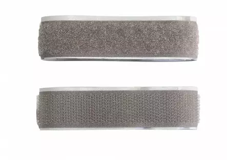 Tarranauha ja vastanauha itseliimautuvat pituus 60 cm. Harmaa - Kalusteet ja varusteet sisällä - 9915801 - 2