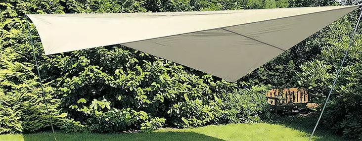 Aurinkokatos 300x400 cm sääsuoja - Rantateltat - 9910751 - 2