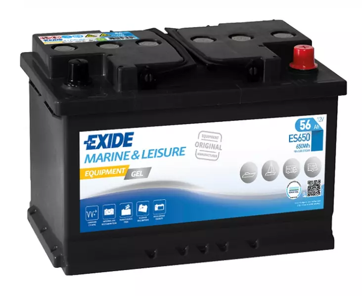 Geeliakku Exide Equipment Gel ES 650 - - 9957561 - 2