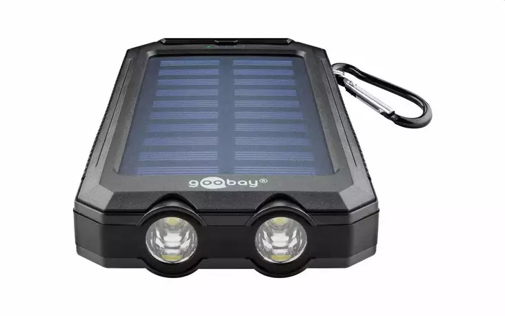 Goobay Outdoor Power Bank 8.0 (8 000 mAh - Laturit ja virta-asemat - 726201 - 1