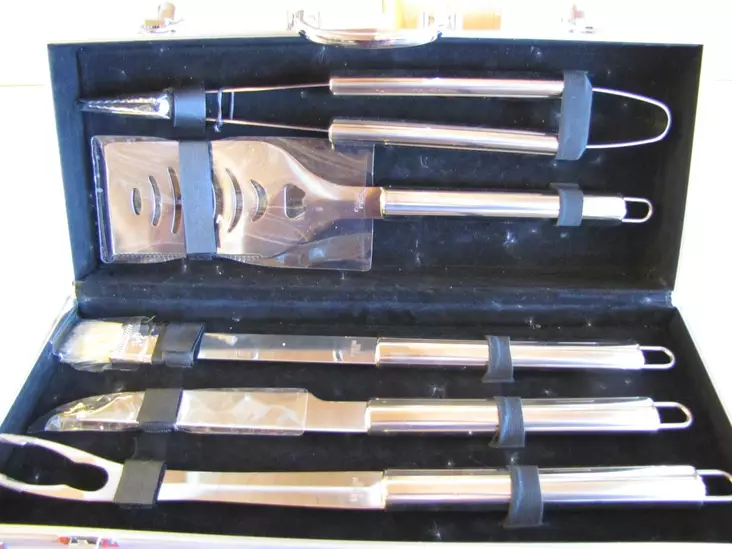 Grillisarja Chief De Luxe Rosteria Alu-laukussa - Kaasu-uunit. grillit ja lämmittimet - 9933871 - 1