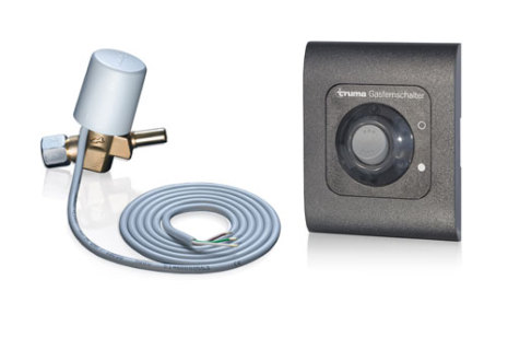 Kaasunsulkuventtiili 12 V 10 mm kaasuputkeen - Kaasuventtiilit - 57023-01 - 1