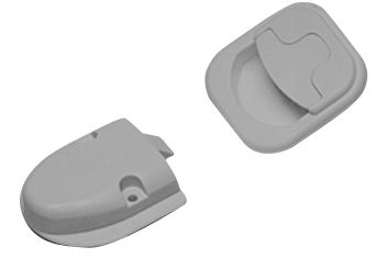 Kalustelukko taittokahvalla Harmaa - Ikkunat, verhot ja osat - 9968131 - 1