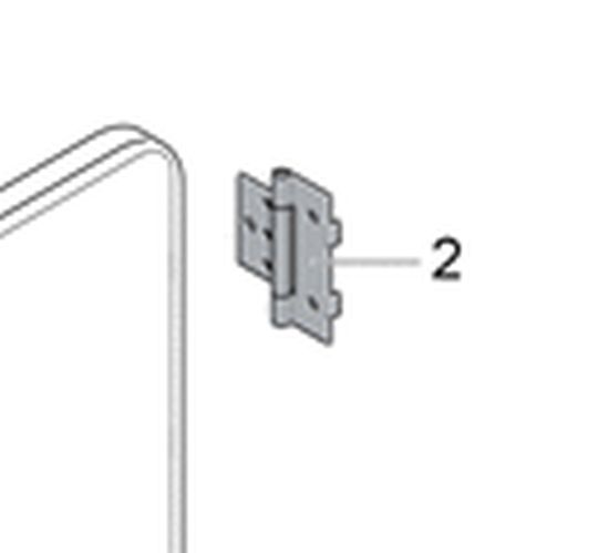LMC:n takasivu-Luukkujen sarana vm.2024 - Ovet. luulut. ikkuna  ja osat - 2178671 - 1