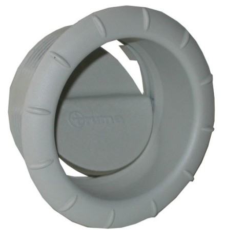 Päätesuutin 65/72 mm EN harmaa - Ilmakeskuslämmityskierto osat - 40171-01 - 1