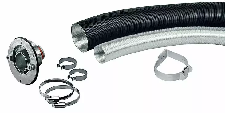 Pakoputki-imuikma-seinäsaraja WK-24 - Lämmittimien pakosarjan osat - 9956521 - 2