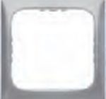 Rahmen Berker väri cromi matta, rasian raamireunus 1 os truma - Johdot. liittimet, rasiat - 9981421 - 1