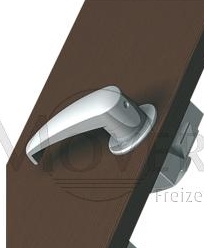 WC.n oven lukkosarja väri matta hopea - Lukot - 9949691 - 1