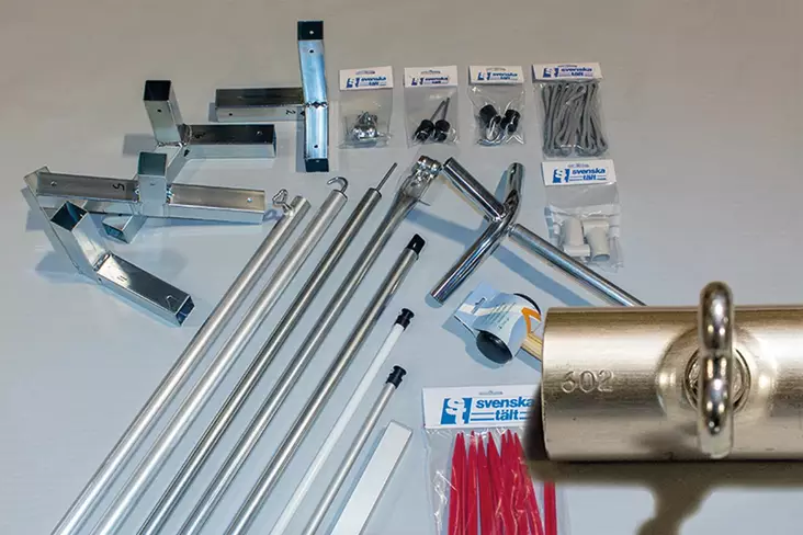 Talvivahvistussarja Svenska Tält 7000 - Svensks Tält itseseisovat teltat - 100211 - 1