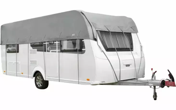 Asuntovaunun Kattosuoja 700 x 390 cm - Vaunu-auto ja varuste peitot - 424751 - 1