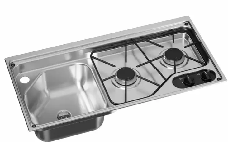 Dometic keitto/allasyhdistelmä CVC1700 - Kaasuliedet tiskialtaalla - 214811 - 1