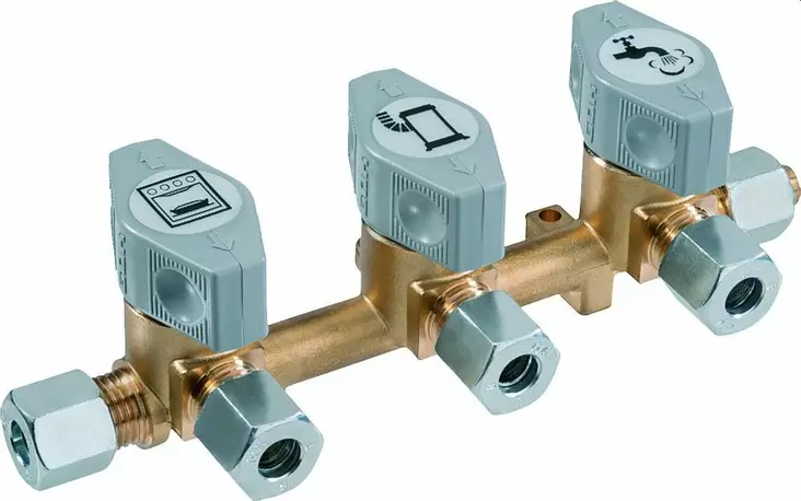Kaasunjakoventtiili 3-osainen GOK - Kaasuventtiilit - 9955611 - 2