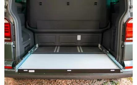 BusBoxx heckBOXX flex VW T5 / T6 / T6.1 - Takatallitelineet + varusteet - 663372 - 1