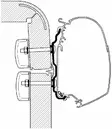 3-pc. adapter kit for Thule - - 9940632 - 1
