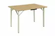 Bamboo table Kamloops 72 x 100 x 70cm - Pöydät ja pöytäryhmät penkkeineen - 9916532 - 2
