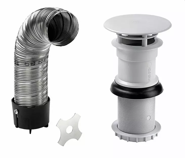 AKD-S 2200 pakoputken ulkosarja - Truma osat S3002-04, 5002-04 ja 3002K-4k - 9950792 - 5