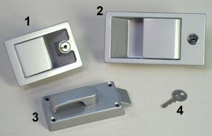 Caralock ulko-oven lukon sarja MC400 Pitkämalli - Lukot - 9968912 - 1