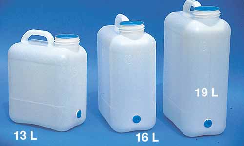 Combi-Kaninter 35 L laskuhanalla läpinäkyvä. - Vesitankit ja varusteet - 9977882 - 1