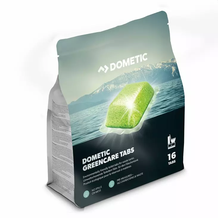 Dometic lisäaine Green Care Tabs 16 kpl - WC-nesteet. pussit ja muut aineet - 9957872 - 1
