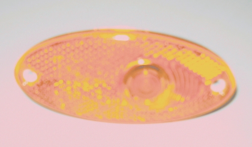 Fendt sivu-alavalo Hella soikea keltainen. - Kaappi valaisimet - X830180162 - 1