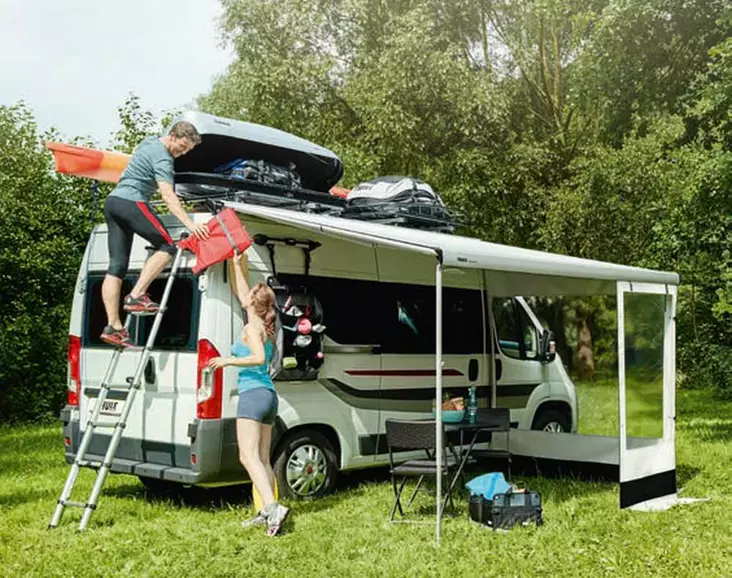 Kattomarkiisi Omnistor 6300 Ducato H2:n - Katto Thule Omnistor - 9954762 - 1