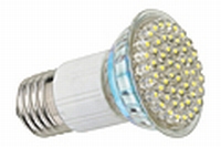 LED- Kohdelamppu 230 V, 54LED, E27 - Led polttimot sisälle ja ulos - 000212 - 1