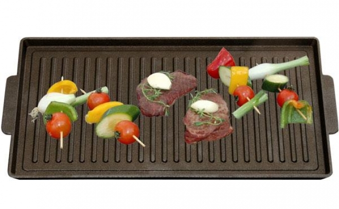 Paistotaso Grilliin tai 2 liekkiseen lieteen alu+pinnoitus - Grillitarvikkeet - 9973602 - 1