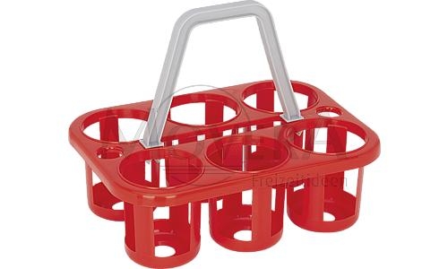 Pullonkantoteline 6 pullolle D = 95 mm - Keittivöarusteita - 9936762 - 1