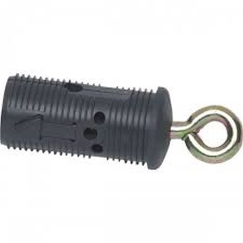 Telttapotken päätykumi terässilmukalla 25 mm. - Asennusosat - 9916512 - 2