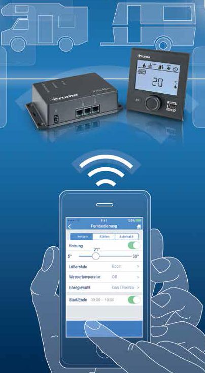 Truma iNet Box kauko-ohjain netti. - Sähkölämmittimet - 9950342 - 1