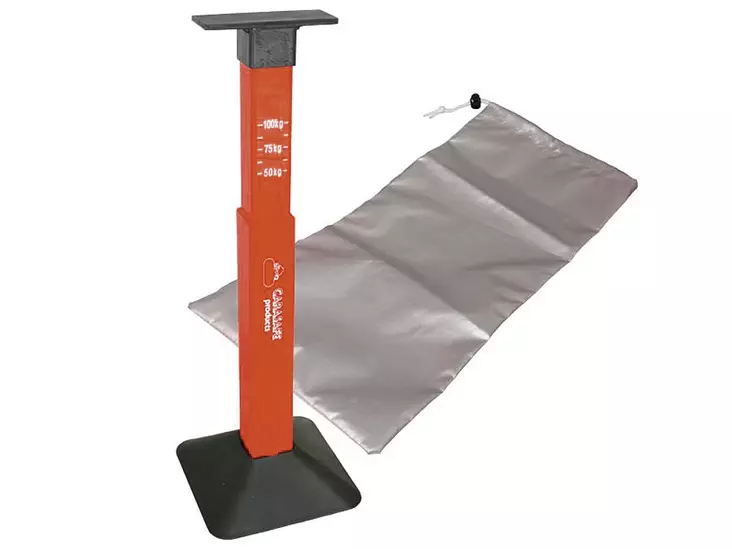 Vetopäänvaaka jalalla ja adapterikappale - Vaa´at, korokekiilat jne. - 9912062 - 1