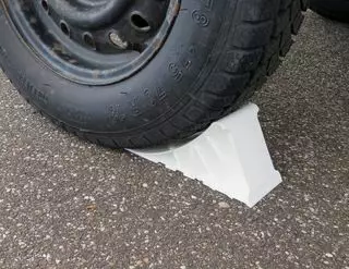 Pyöräkiila pysäköintiin musta - Nokkapyörät -Seisontatuet ja osat - 9983512 - 4