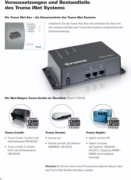 Control device Truma CP plus - Sähkölämmittimet - 9950343 - 2