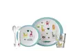 Lasten ruokailusarjal Bloom melamiinia - Ruoka- ja kahviastiat - 9955553 - 1