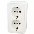 Steckdose doppel - 230V Kaapelit, adapterit, kelat - 9930243 - 1