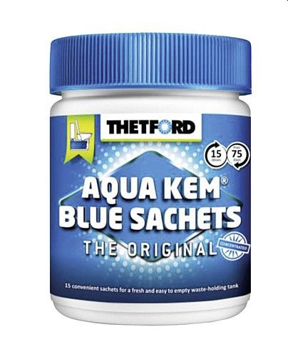 Agua Kem Blue Sackets Dose15 kpl.pussit - WC-nesteet. pussit ja muut aineet - 9960223 - 7