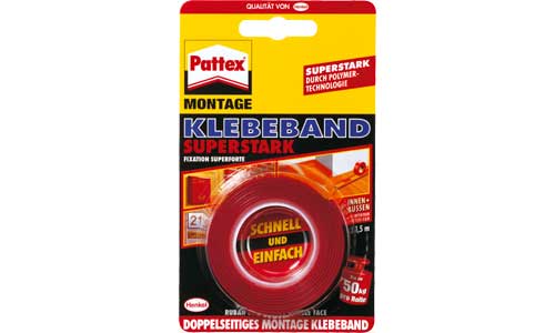 Asennus liimanauha( 2-puolinen Super voimakas) - Liimat, massat,ilmankuivaus - 9946233 - 1