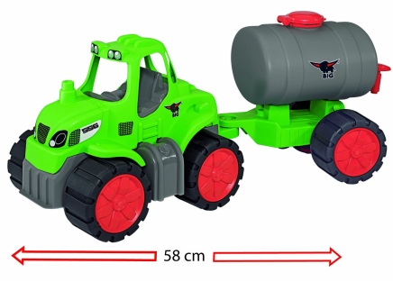 BIG Power Traktor tankwagen. - Lelut ja pikkuautot - 9929013 - 1