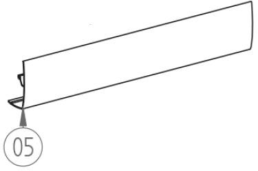 Etulevy Titanium 370 cm - Thule Omnistor osat - 9907483 - 1