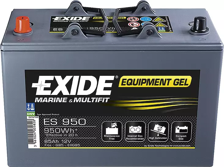 Geeliakku Exide Equipment Gel ES 950 -  - 9957563 - 1