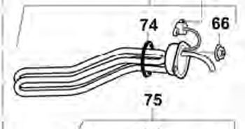 Heizstab 230 V - Varaosat ja lisävarusteet - 9992443 - 1