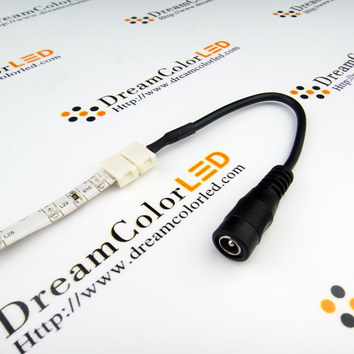 LED power supply connection singlestrip 80 mm, LED liitin - Led polttimot sisälle ja ulos - 9934223 - 2