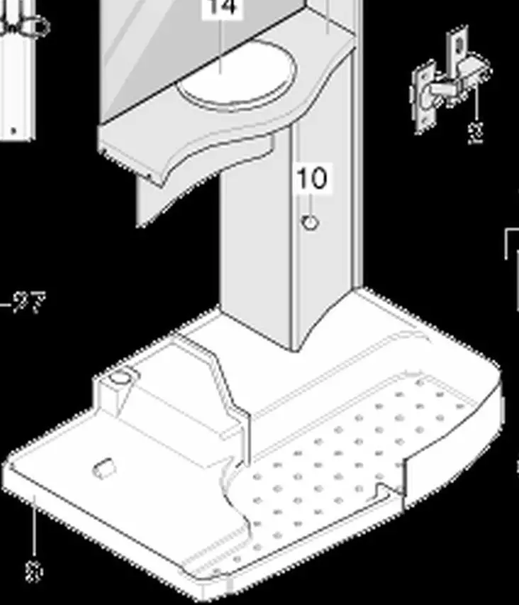 LMC:n Alkovi Breezer 694 G vm. 2010 - Kalusteet ja varusteet sisällä - 295593 - 1