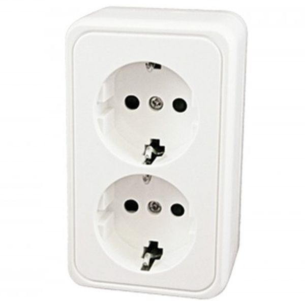 Steckdose doppel - 230V Kaapelit, adapterit, kelat - 9930243 - 1