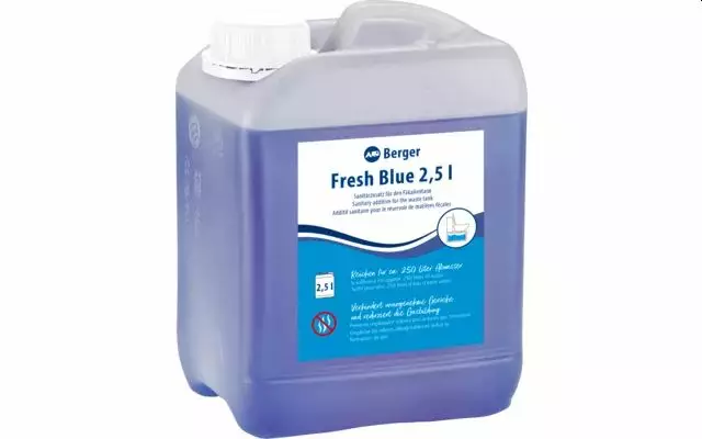 Fresch Blue Wc-hajotusaine 2,5 L Berger - WC-nesteet. pussit ja muut aineet - 869403 - 1
