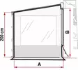 Sivuseinä Fiamma Side W - - 9953754 - 1