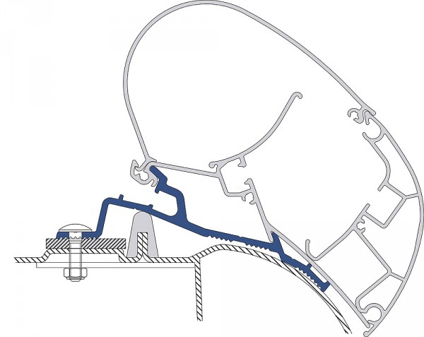 Adapter kattomarkise - Telttojen varaosat ja varusteet - 9984344 - 1