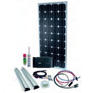 Aurinkovoimala Base Camp One, täydellinen sarja. 100 W - Aurinkokennopaketit - 9983774 - 1