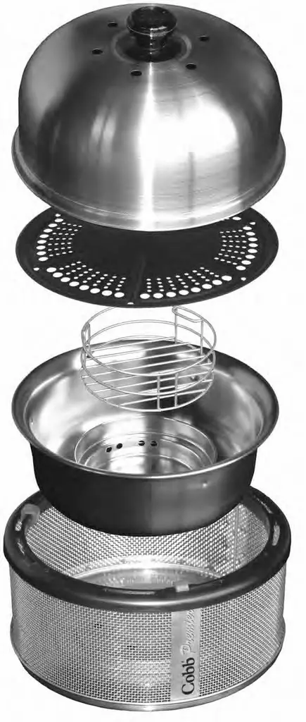 Deckel zu Cobb Grill - Varaosaluettelo ja muut tuotteet. - 9907094 - 1