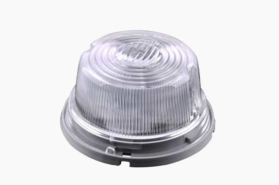 Etuylämerkkivalo valkea pyöreä Hella - Autojen valaisimet ja polttimot - 9975204 - 1